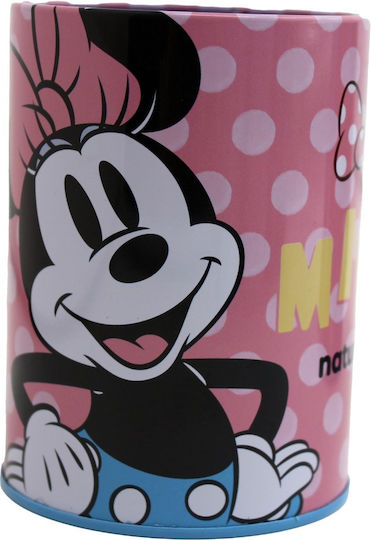 Gim Minnie Παιδικό Σετ Γραφικής Ύλης με Μολυβοθήκη και Ξυλομπογιές 6τμχ