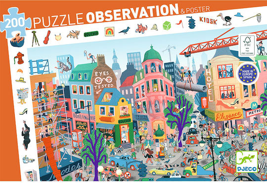 Puzzle pentru Copii pentru 6+ ani+ Ani 200buc Djeco