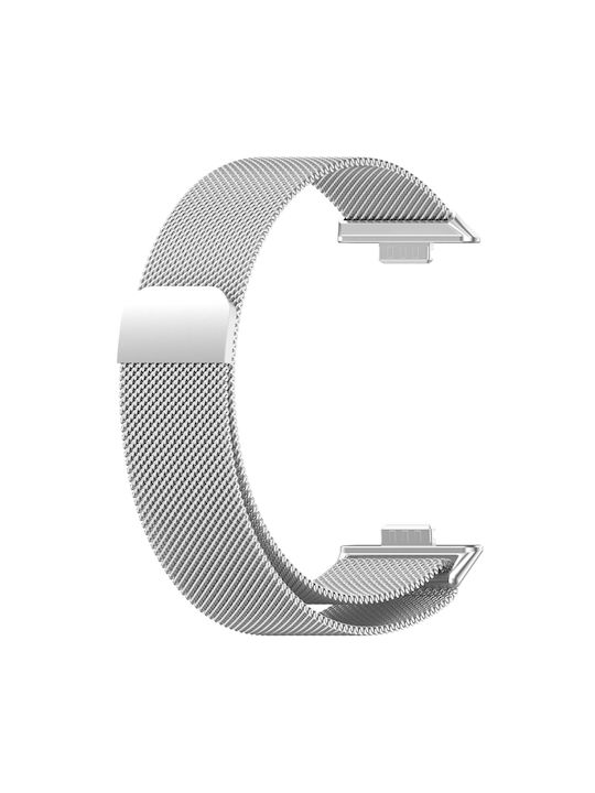 Λουράκι Ανοξείδωτο Ατσάλι Ασημί (Huawei Watch Fit 3)
