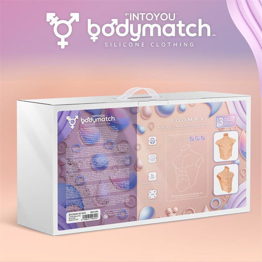 Bodymatch Boomax Hyper Realistic Muscle Suit Liquid Silicone Size M Masturbator BM-645 1buc
