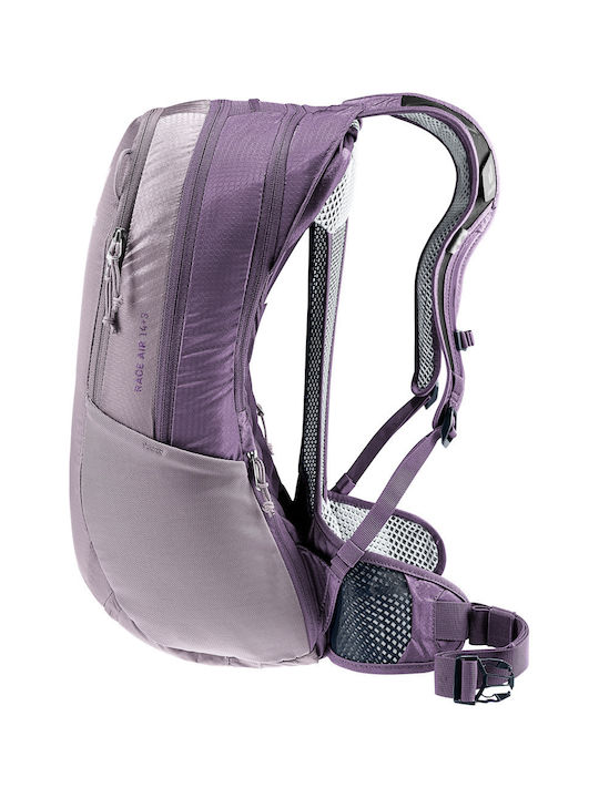 Deuter Air 14 + Ορειβατικό Σακίδιο 14lt Αδιάβροχο Μωβ Daypack