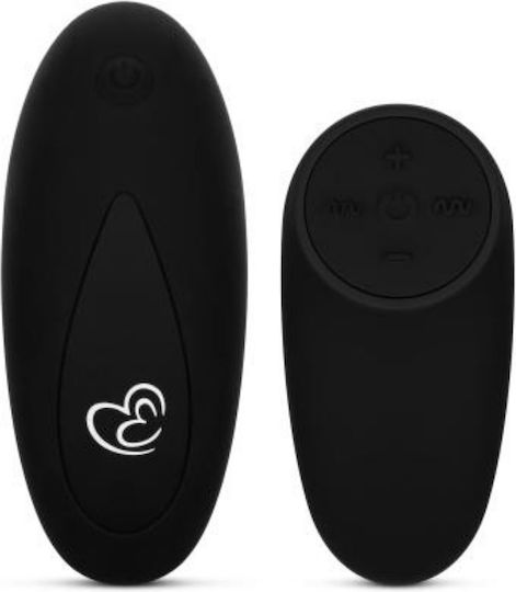 Easytoys Πρωκτικός Δονητής με Δυνατότητα Ασύρματης Λειτουργίας Μαύρος