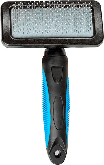 Glee Slicker Brush Medium for Misc Hair Lengths for Coat Cleaning Blue