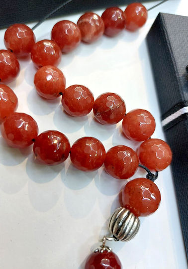 Samandaras Carnelian Worry Beads Brown