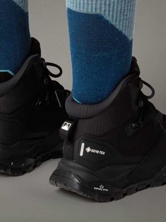 The North Face Γυναικεία Ορειβατικά Μποτάκια Αδιάβροχα με Μεμβράνη Gore-Tex Μαύρα