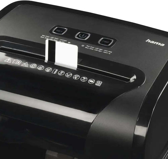 HAMA Distrugător de Documente "premium Micro Cut 10 Foi cu Coș 20lt