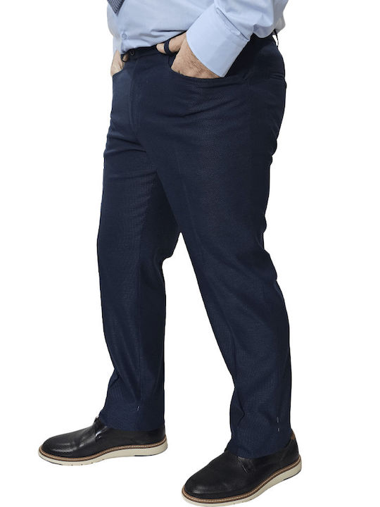 Tiptop Tailors Men's Winter Suit Slim Fit Navy Blue