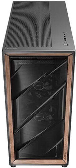 Antec Flux Pro Gaming Full Tower Κουτί Υπολογιστή με Πλαϊνό Παράθυρο Μαύρο