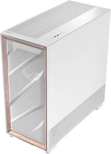 Antec Flux Pro Gaming Full Tower Computer Case with Side Window White