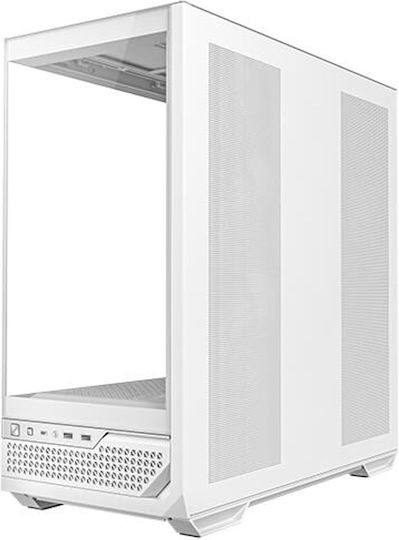Antec C7 ARGB Gaming Midi Tower Κουτί Υπολογιστή με Πλαϊνό Παράθυρο Λευκό
