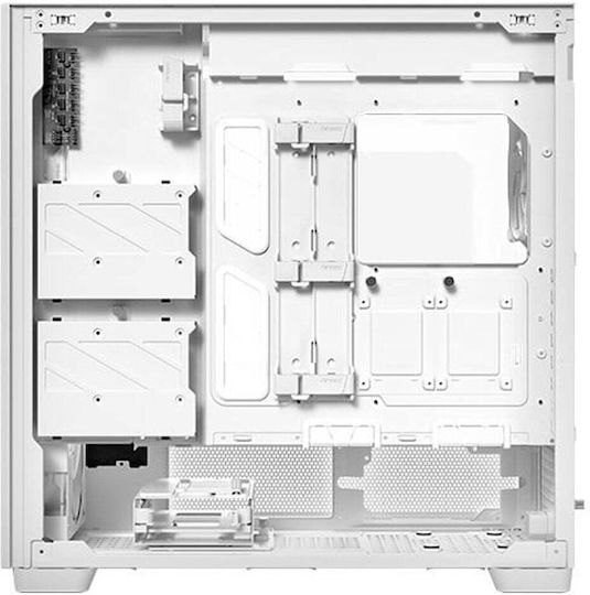 Antec Flux Pro Gaming Full Tower Computer Case with Side Window White