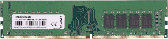 DDR4 με Module 1x16GB και Ταχύτητα 2666 για Desktop