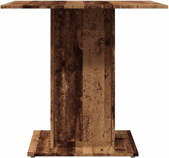 Square Table Dining Room Wooden Coffee 80x80x75cm