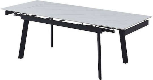 202 Τραπεζαρίας Επεκτεινόμενο Λευκό 150+60x90x76εκ. 202 Τραπεζαρίας Επεκτεινόμενο Λευκό 150+60x90x76εκ.