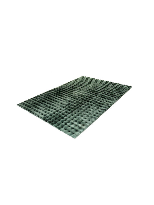Tzikas Carpets Fuzzy 26164-041 Rug Rectangular Shaggy Furry Green