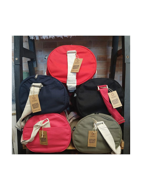 Cotton Gym Bag Navy Blue 45x30cm