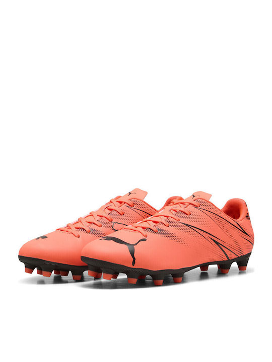 PUMA Attacanto Football Shoes with Cleats FG/AG Orange PUMA Attacanto Football Shoes with Cleats FG/AG Orange