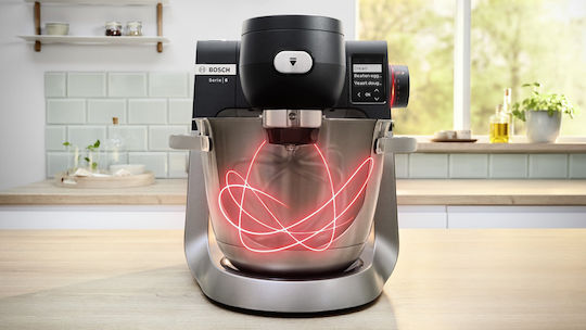 Bosch Κουζινομηχανή 1000W με Πλαστικό Κάδο 5.5lt