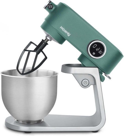 HKoenig Mixează 800W cu Vas din Oțel Inoxidabil 5lt