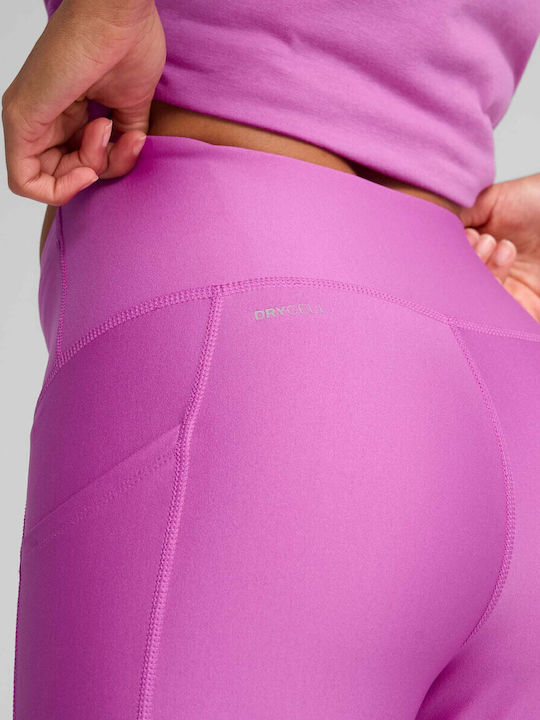 Run Velocity Laufen Frauen Capri Leggings Rot