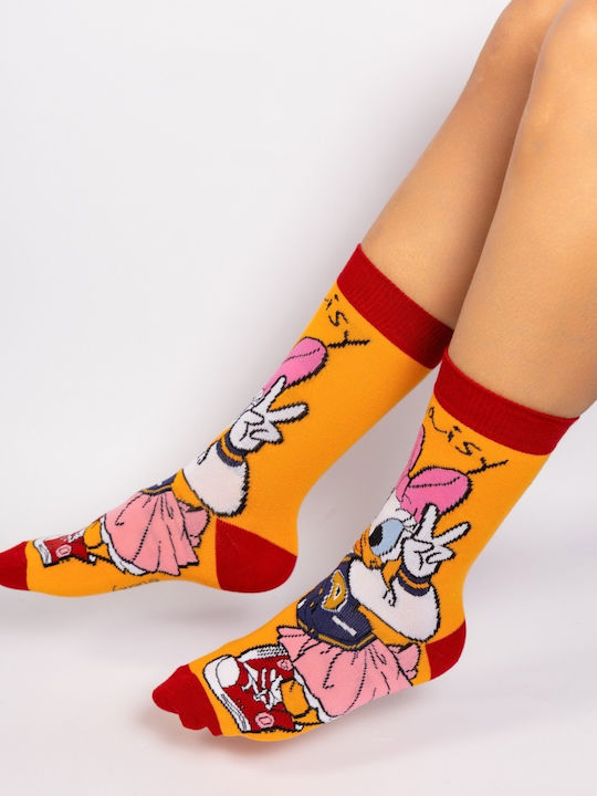 Closet22 Athletic Socks Orange 1 Pair