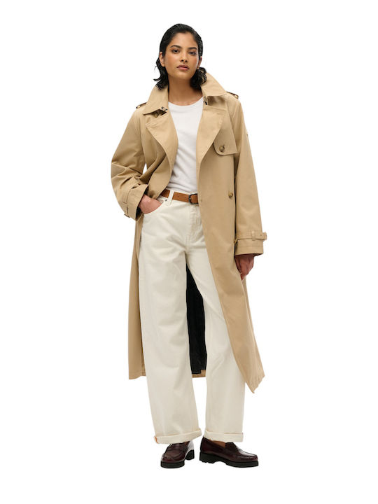 Γυναικείο Beige Παλτό