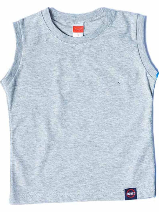 Joyce Set of Kids' Undershirts Turquoise 2pcs