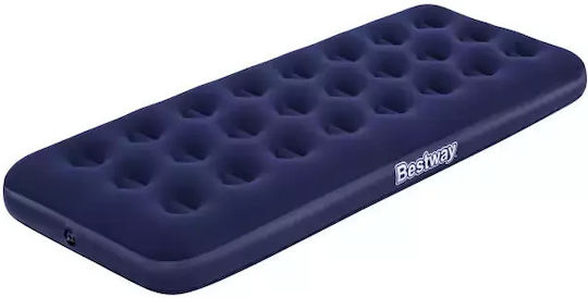 Bestway Inflatable Sleeping Mattress Single 188x76x22εκ. Blue Dark