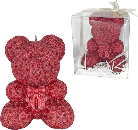 Bären-Rosenkerze 18x10cm Homie 57497