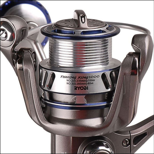 Ryobi Fishing King I Fishing Reel for Surf Casting and Shore Jigging 6000