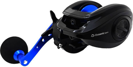 Oceanic Enyo DC3 Left Handed Fishing Reel for Tai Rubber, Vertical and Baitcasting