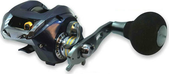 Black Diamond Vado Left Handed Fishing Reel for Jigging, Slow Jigging, Tai Rubber, Trolling and Baitcasting