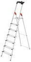 Hailo Leiter Aluminium mit 7+1 Stufen