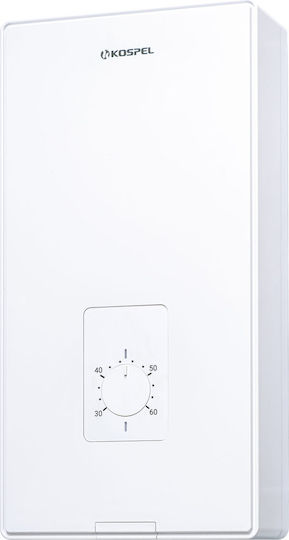 Kospel Wall Mounted Inverter Electric Three-Phase Instant Water Heater for Central Installation 15kW