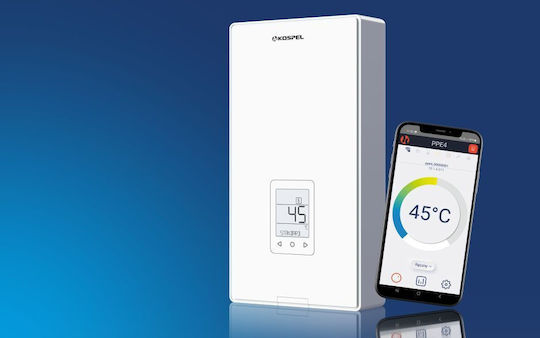 Kospel Wall Mounted Inverter Electric Three-Phase Instant Water Heater for Central Installation 24kW