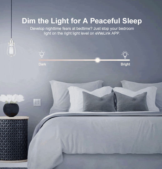Sonoff D1 Intelligenter Schalter Dimmer Wi-Fi & RF 1A