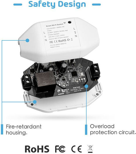 Meross Smart Switch Wi-Fi 10A