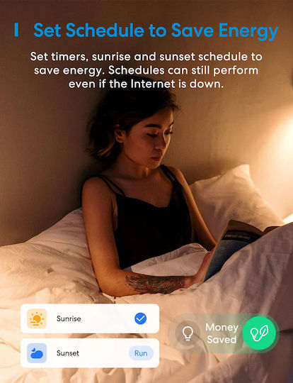 Meross Smart Switch 1 Καναλιού Wi-Fi (με Ουδέτερο)