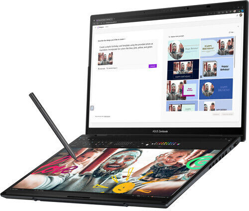 Zenbook Duo UX8406CA 14" OLED 120Hz (Ultra 9-285H/32GB/1TB SSD/W11 Home) (US Keyboard)