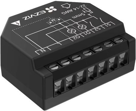 Ezviz Smart Switch 2 Καναλιών Wi-Fi 16A