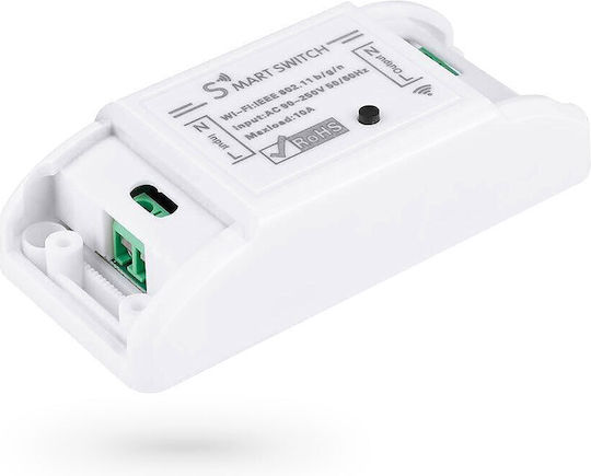 DeTech Smart Switch 1 Channel Wi-Fi 10A