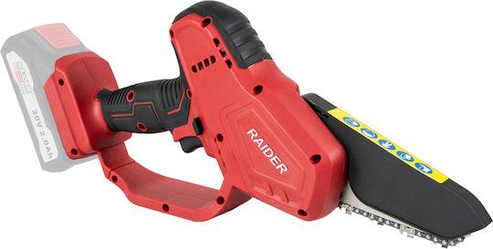 Raider 1/4".043" 28 Raider Rdp-gp20 Solo R20 Pruning Battery Chainsaw Solo 20V 1.8kg with Blade 10cm