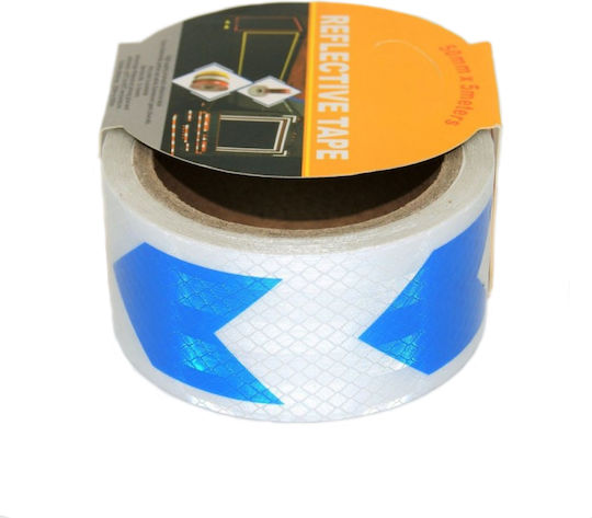 Plastic Adhesive Reflective Tape Multicolour W5cm x L5m