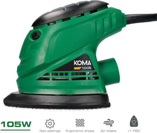 EDM Grupo S7903518 Τριβείο Δέλτα Χούφτας 105W με Σύστημα Αναρρόφησης