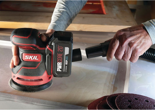 Skil SR1E3750FA Έκκεντρο Τριβείο 125mm Μπαταρίας 20V Solo