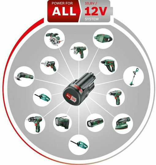 Bosch EasySander 12 Πολυτριβείο 12V Solo με Σύστημα Αναρρόφησης