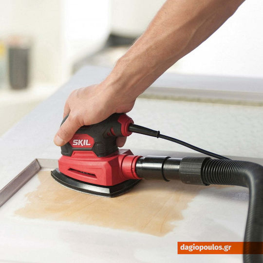 Skil 7260DA Τριβείο Δέλτα 100W με Σύστημα Αναρρόφησης