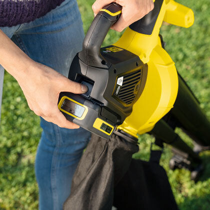Karcher BLV 18 V Blower / Vacuum Handheld Battery 18V Solo with Volume Control & Maximum Air Speed 200km/h