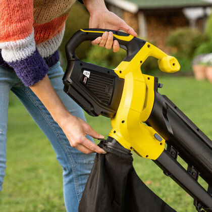 Karcher BLV 18 V Blower / Vacuum Handheld Battery 18V Solo with Volume Control & Maximum Air Speed 200km/h