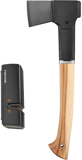 Fiskars N10 Axe Shredding Length 47.6cm and Weight 1000gr with Wooden Handle